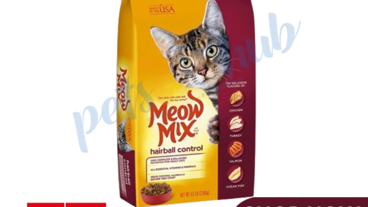 Meow Mix Hairball Control Cat Food Price in Pakistan Petshub.pk