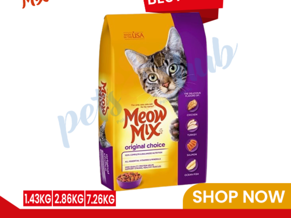 Meow Mix Original Choice Dry Cat Food Price in Pakistan Petshub.pk