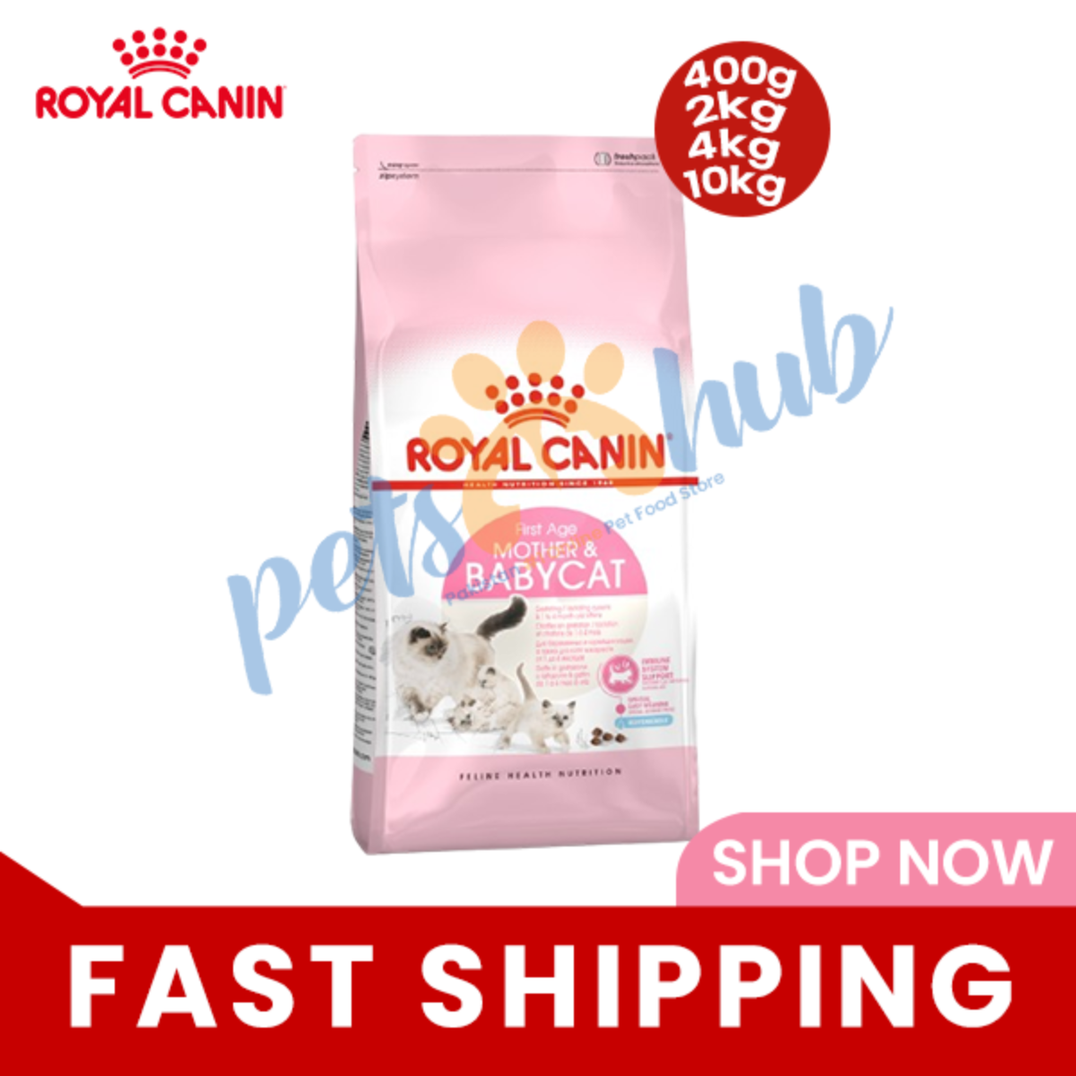 Royal canin mother hotsell & baby cat 10kg