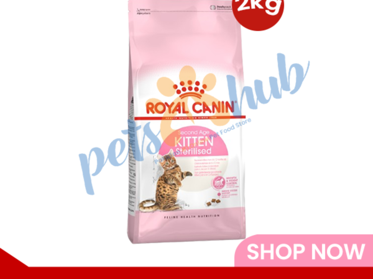 Royal canin second hot sale age kitten sterilised