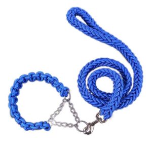 Dog Round Rope Leash With Collar M Imported