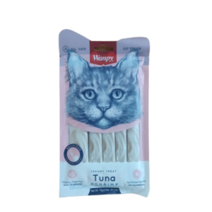 Wanpy Creamy Lickable Treats Tuna and Shrimp For Cat