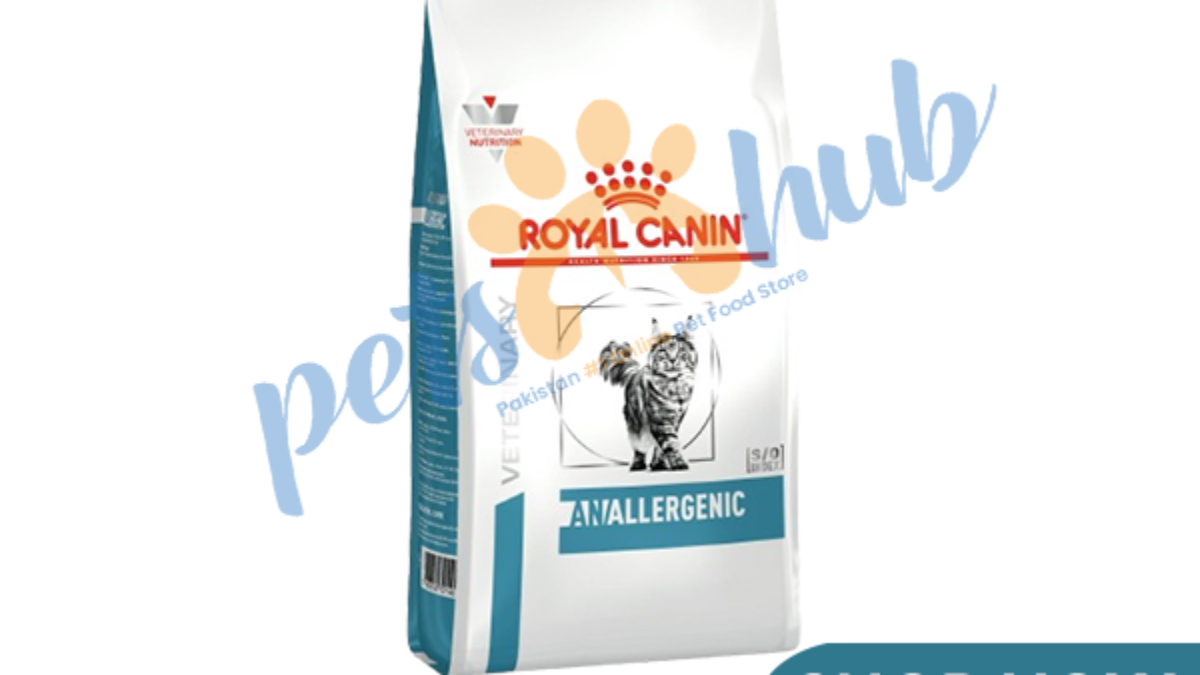 Anallergenic clearance cat food