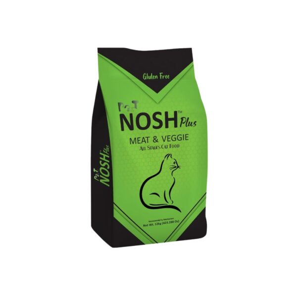 Pet Nosh Plus Adult Cat Food Meat And Veggie