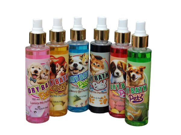 Dry Bath Premium Perfume For Cats & Dogs