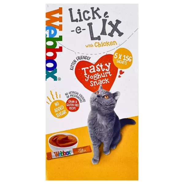 Webbox Lick-e-Lix Creamy Chicken Cat Treats