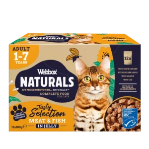 Webbox Naturals Fish & Meat in Jelly Wet Cat Food